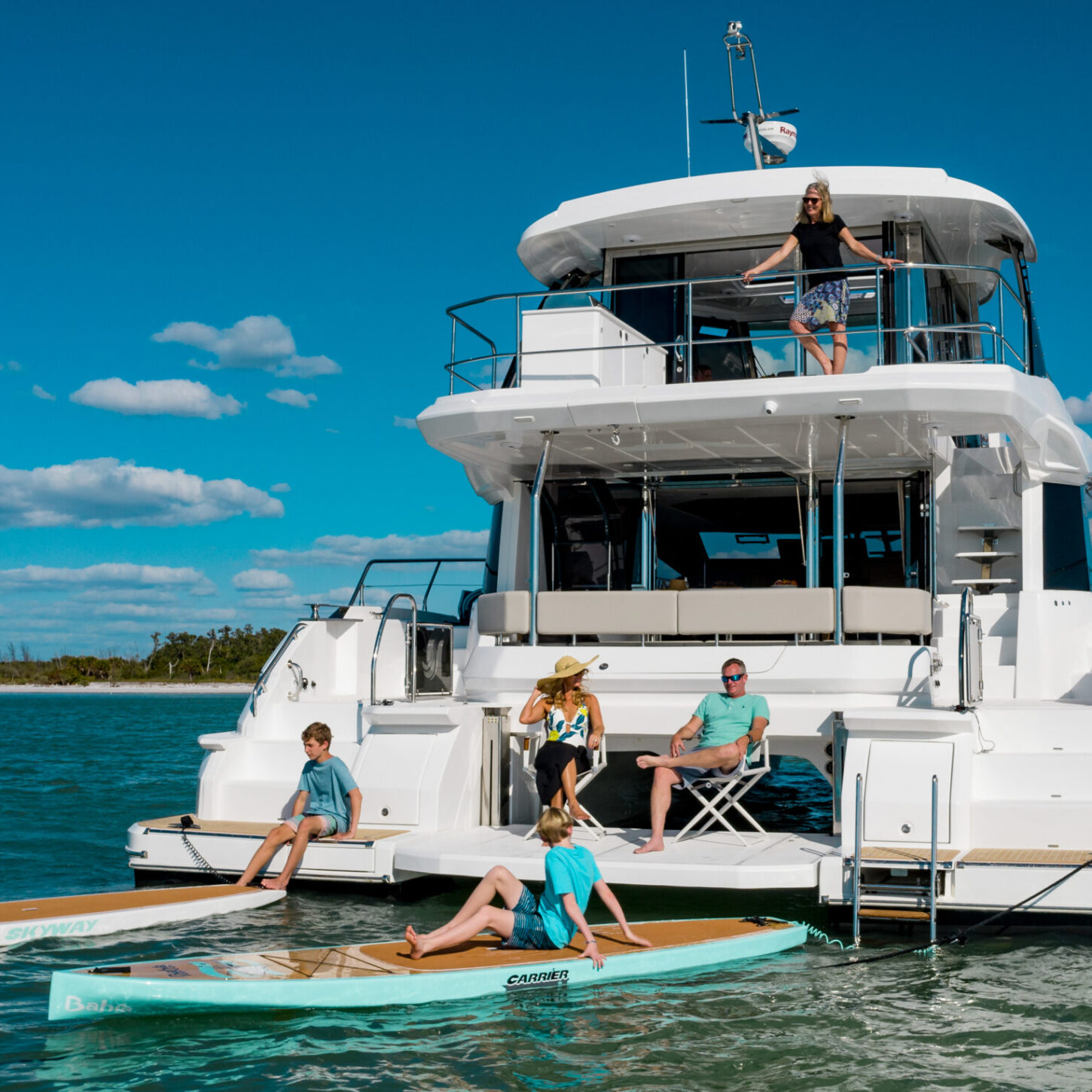 Aquila 54 Luxury Power Catamaran: