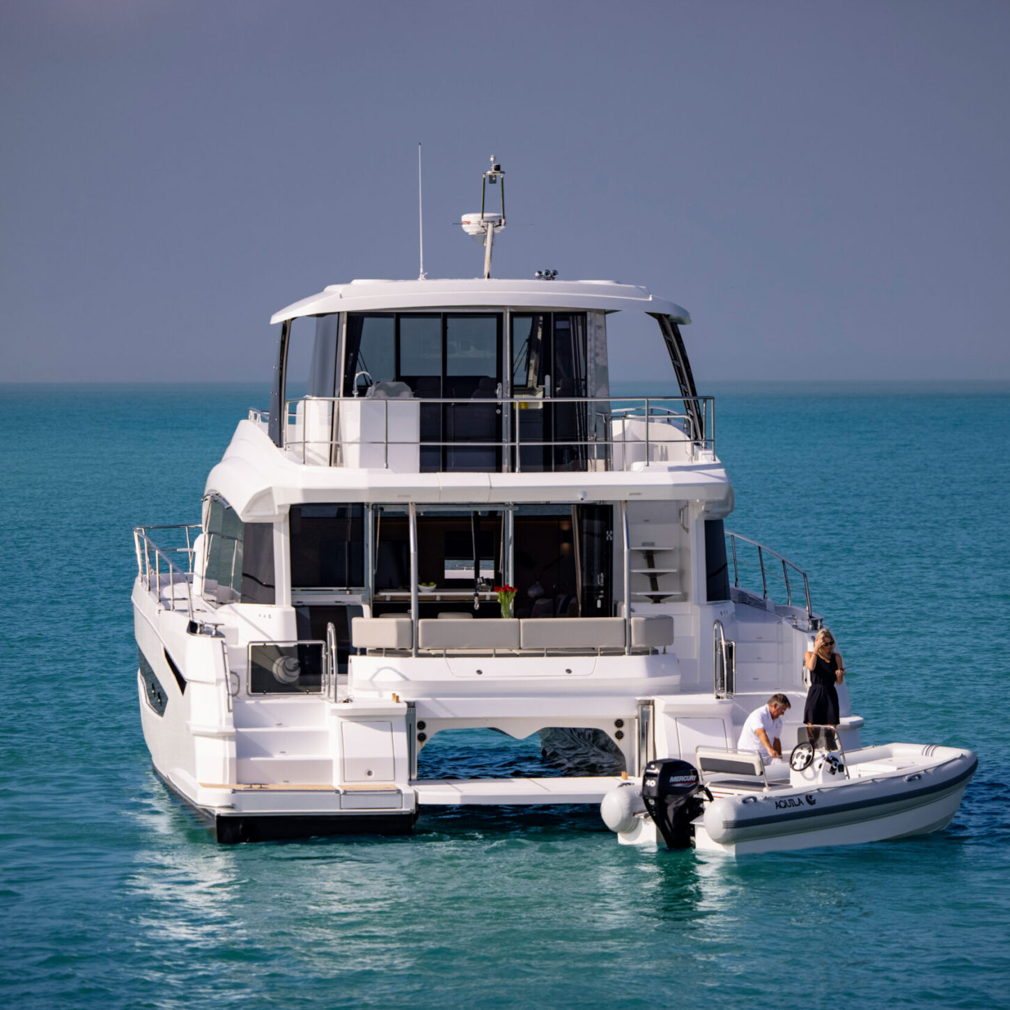Aquila 54 Luxury Power Catamaran: