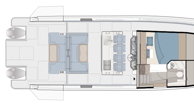 aquila-45-sport-cabin-standard-cabin