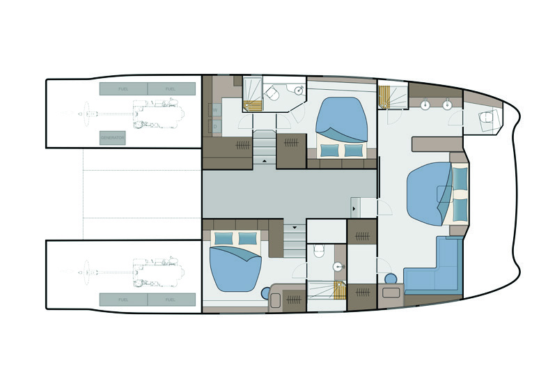 Standard 3 Cabin + Utility