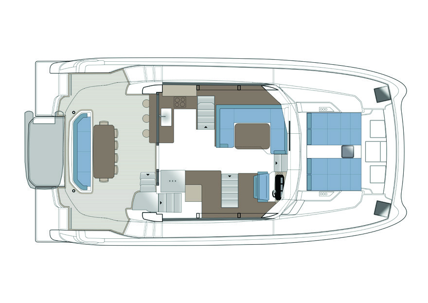 Optional Main Deck w/ Interior Helm
