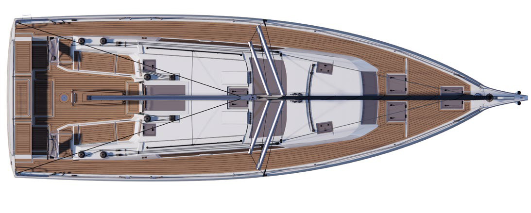 Synergy - Dufour-44-deck-plan