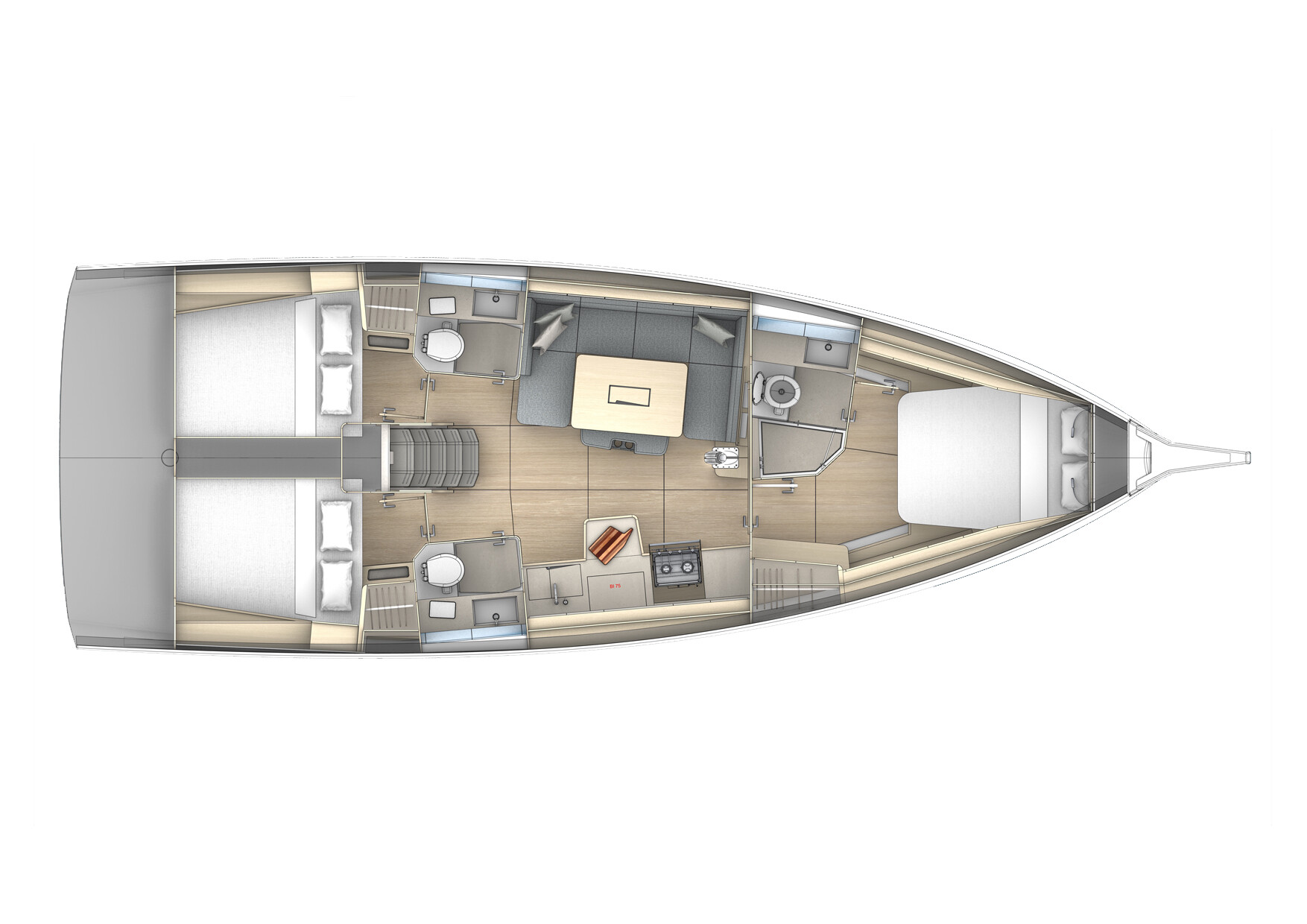 Dufour-41-Interior-Layout-04