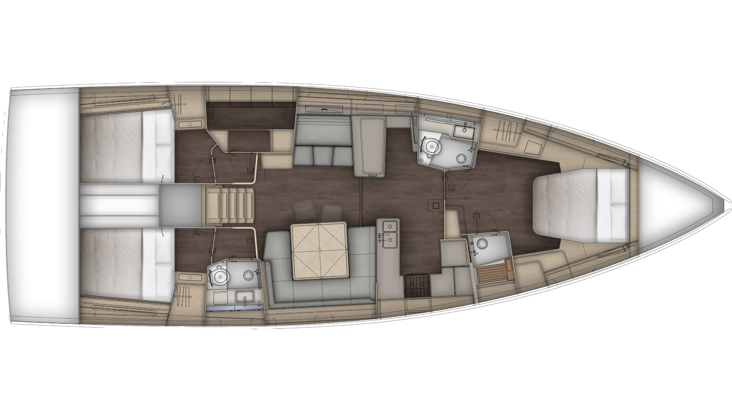Dufour-54-Interior-Layout-01