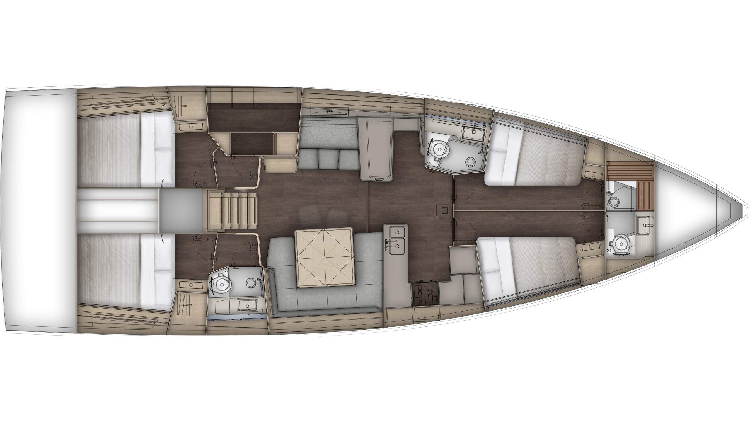 Dufour-54-Interior-Layout-03